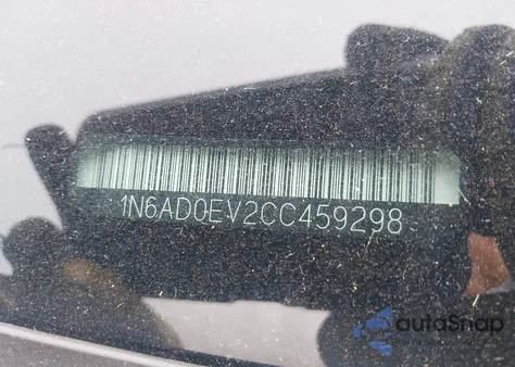 2012 Nissan Frontier Sv из США, поврежденный, VIN 1N6AD0EV2CC459298